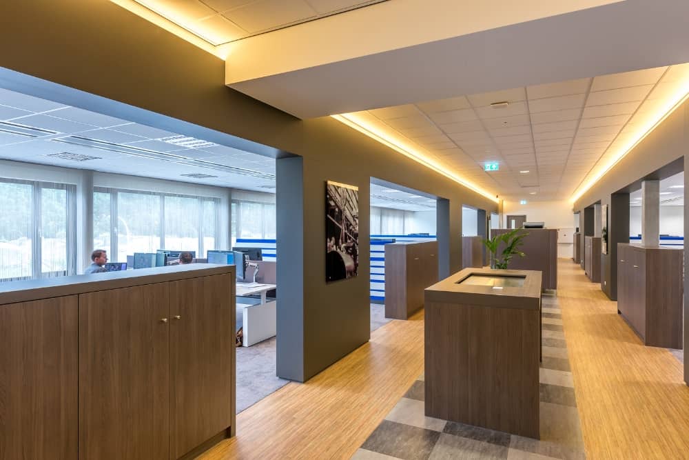 Wildenberg interieurarchitect ontwerpt Stork Thermeq interieur ontwerp Stan Wildenberg maatwerk meubilair en indirecte verlichting