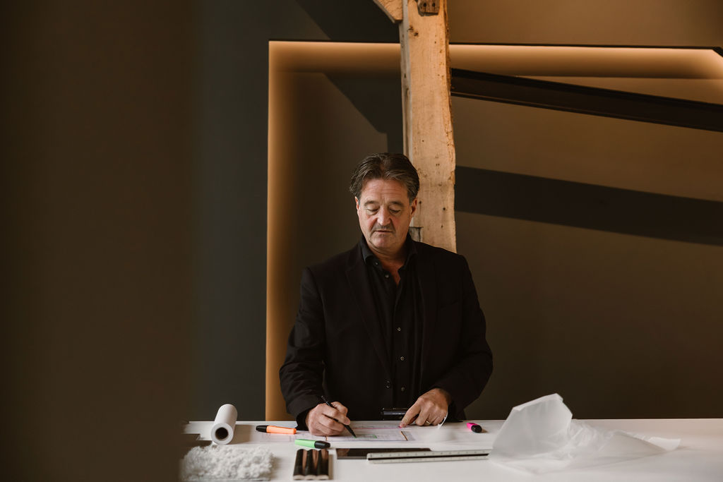 Wildenberg interieurarchitect interiorarchitect Stan van den Wildenberg schets bar Baanbeelden