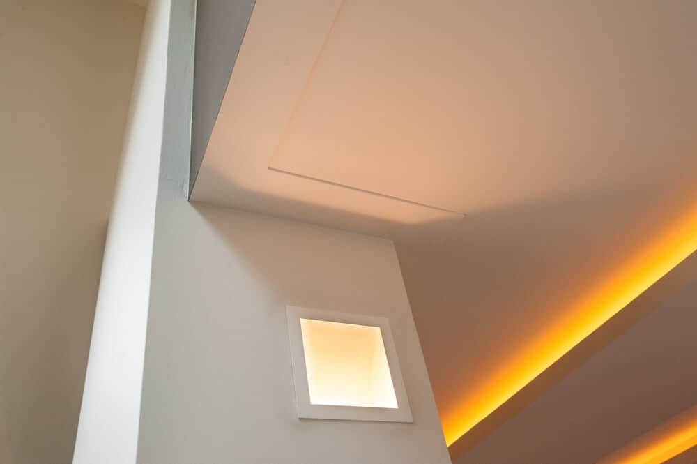 interieurarchitect Stan van den Wildenberg ontwerpt aanbouw met lichtarmatuur.