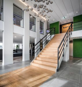 binnenhuisarchitect ontwerp kantoor systeemwand Planeffect hanglamp Maretti Dream interieurdesign Wildenberg