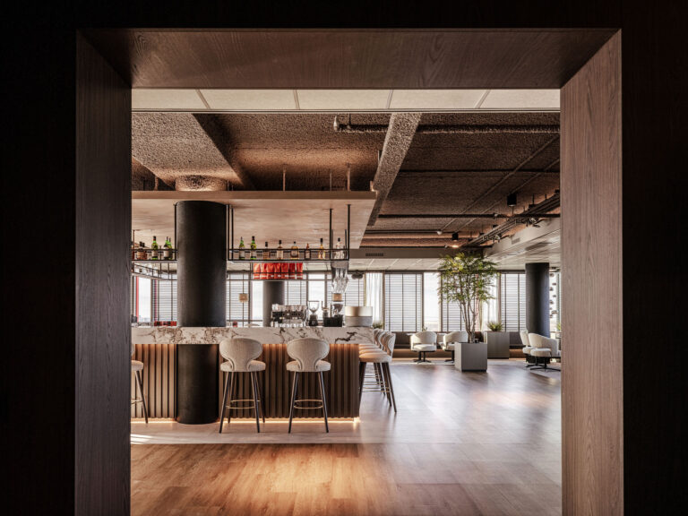 interieurarchitect Wildenberg binnenhuisarchitect Benkey Finance Boutique WTC Almere 21e verdieping Tarkett