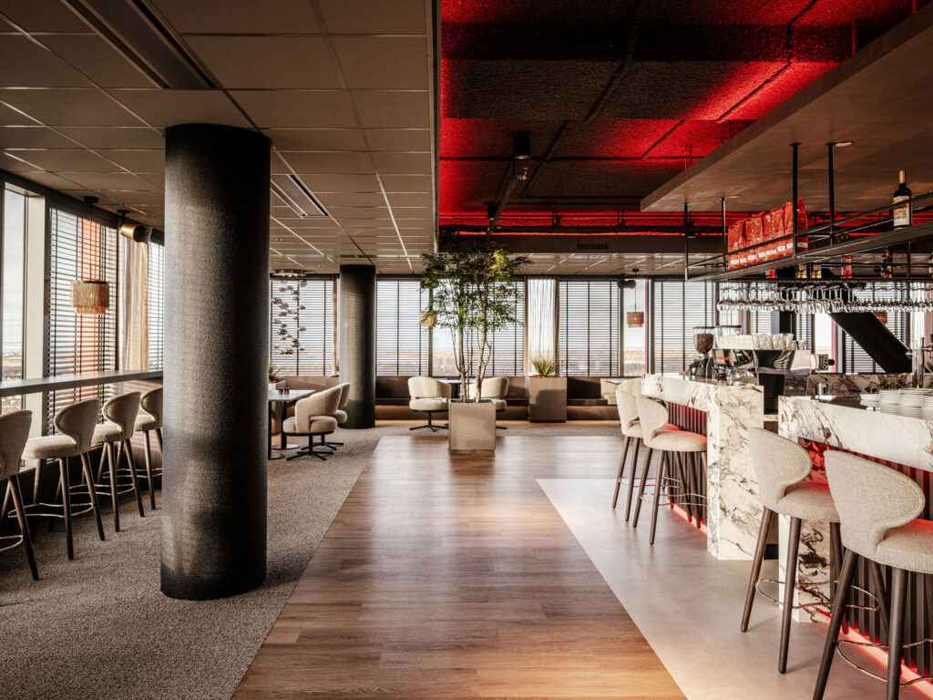 interieurarchitect Wildenberg interieurarchitectuur Benkey WTC Almere 21e verdieping We Complete Maretti