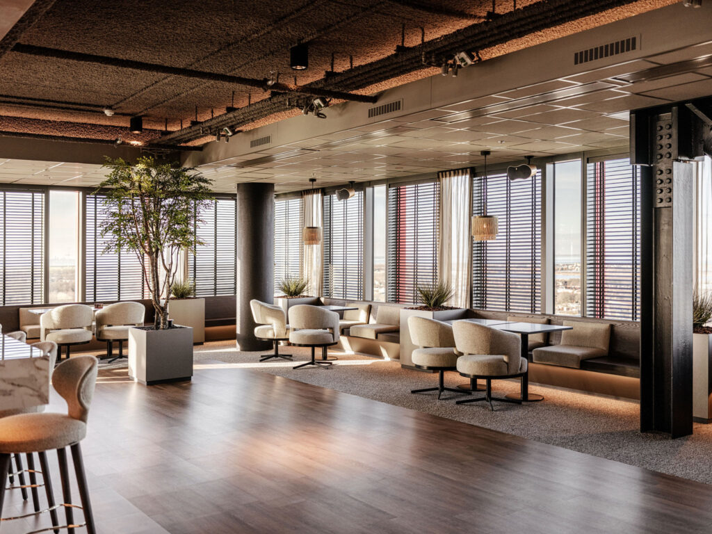 interieurarchitect Wildenberg interieurarchitectuur Benkey WTC Almere 21e verdieping We Complete Maretti Tarkett