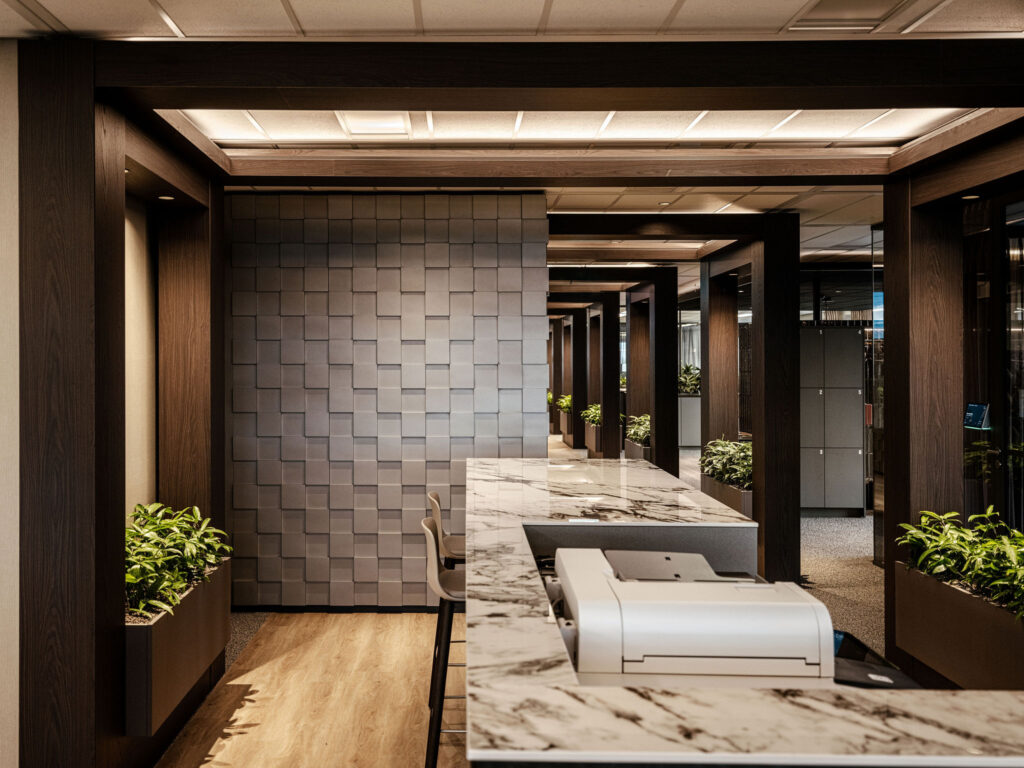interieurarchitect Wildenberg NTT Data kantoor Meinema Peter Baas Brother Copier meubel