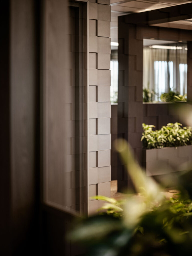 interieurarchitect Wildenberg NTT Data kantoor Meinema Peter Baas wandbekleding