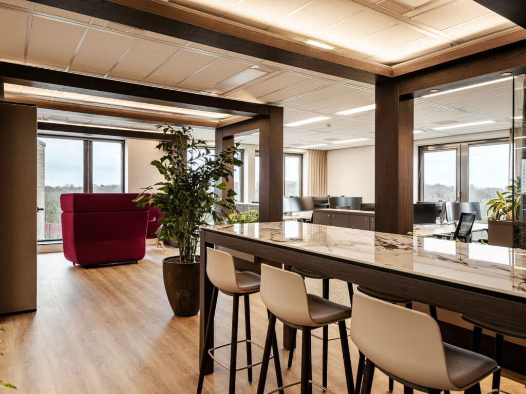 interieurarchitect Wildenberg NTT Data kantoor Meinema Peter Baas flexwerkplek