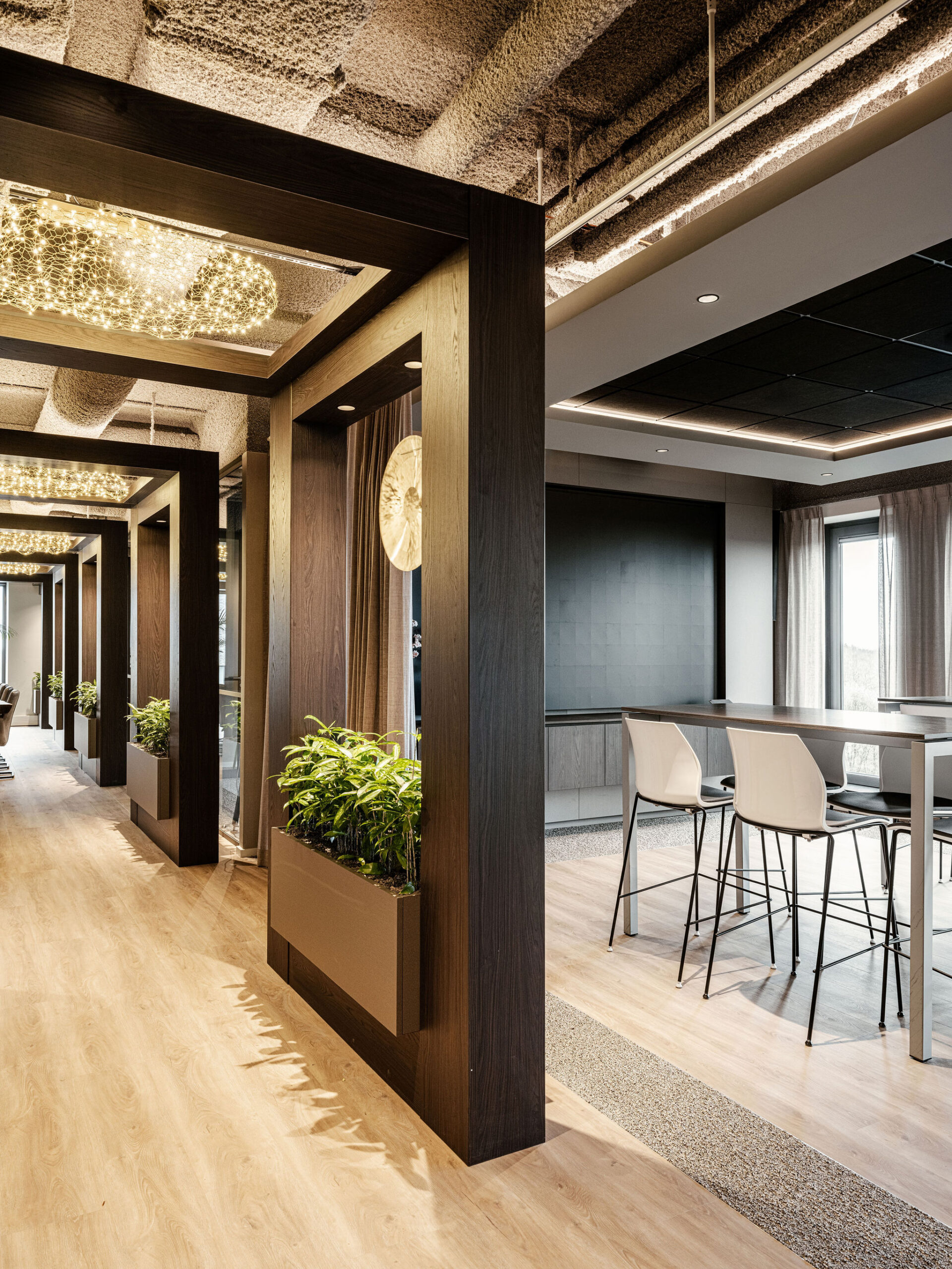 interieurarchitect Wildenberg NTT Data kantoor Meinema Peter Baas gangzone gong